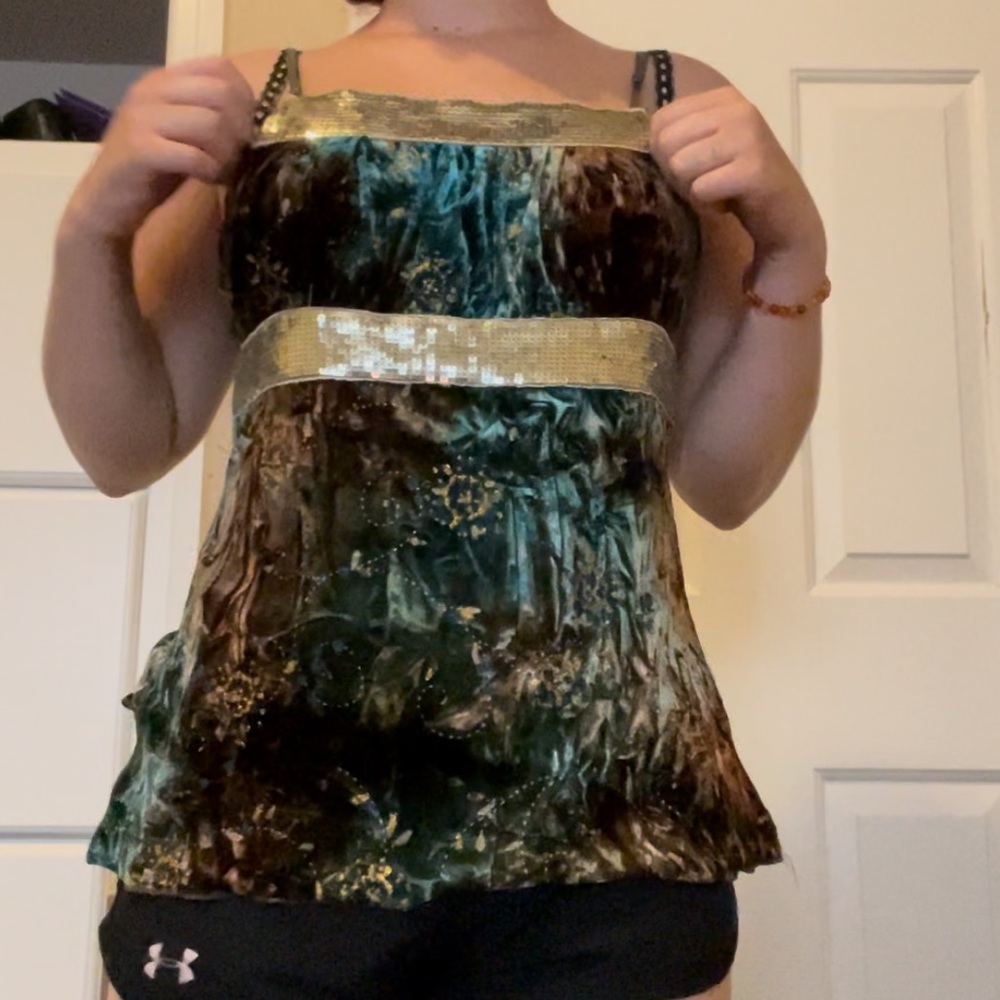 Royal tank top